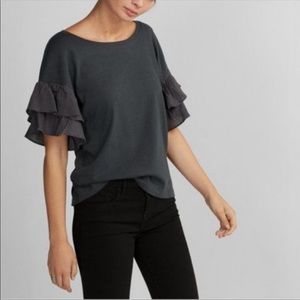 Ruffle Short Sleeve